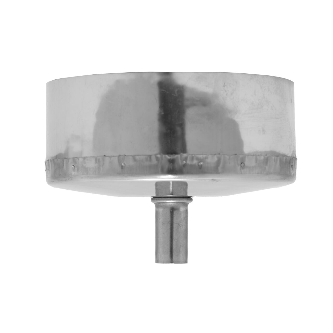 CAPAC CONDENS SIMPLU INOX D120 0.5MM