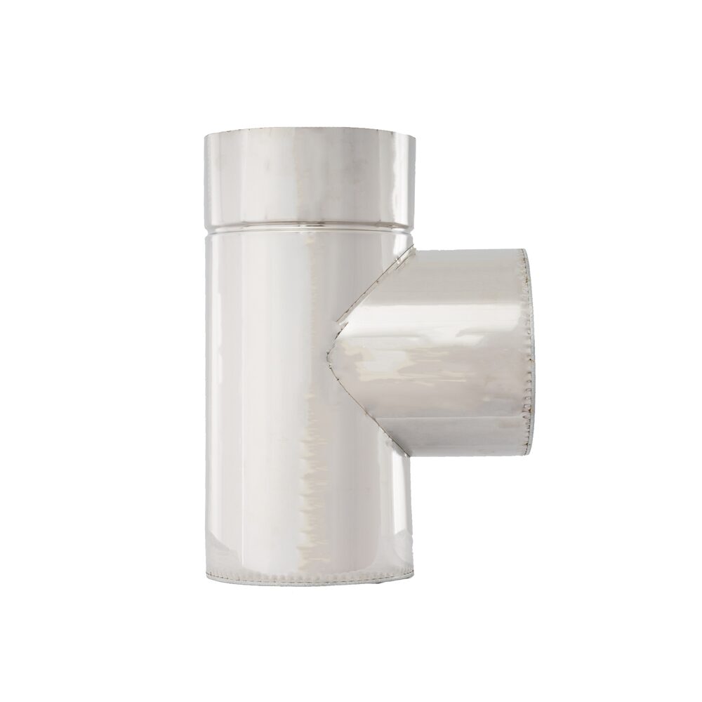 TEU INOX DP 90* D200/260 VULCANO 0.5MM