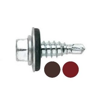 SURUB LEMN 7504K+SAIBA EPDM 4.8*35 ZN (250buc/cutie)