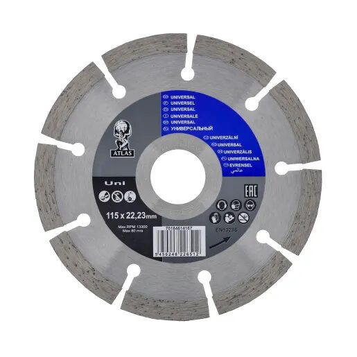 DISC DIAM. ATLAS UNIV 115*22.23