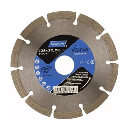 DISC DIAM.NORTON UNIV 125*22,23