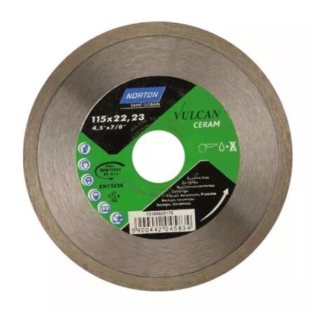 DISC DIAM.NORTON CERAM 115*22.23