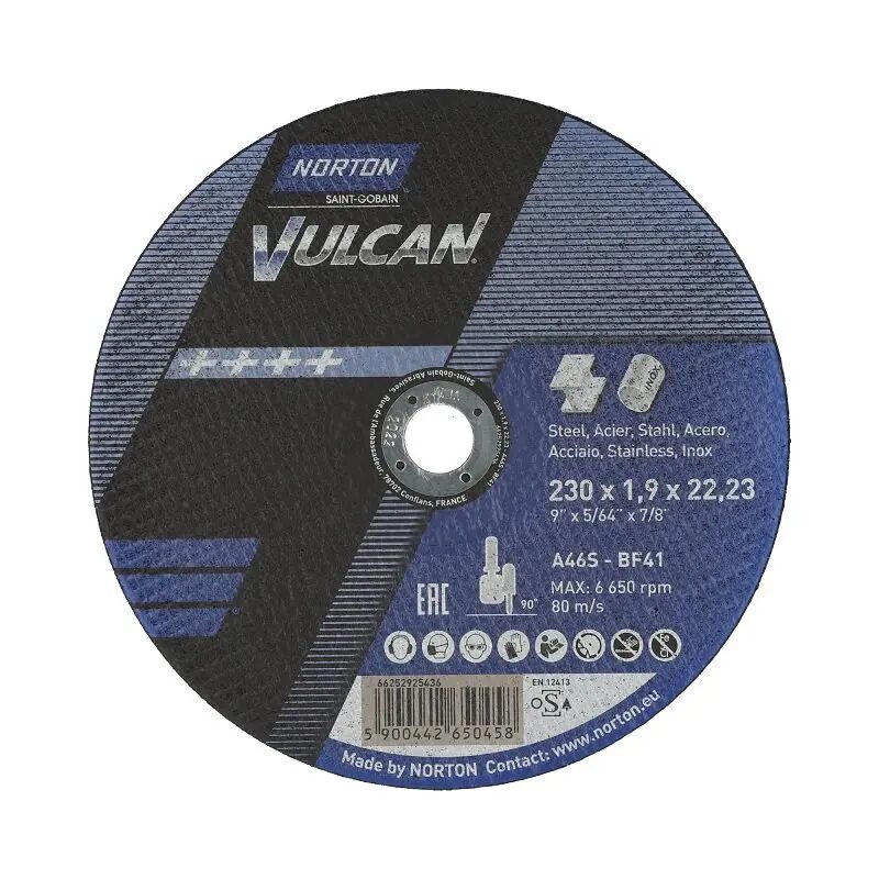 DISC OTEL NORTON 230*1.9*22.23 A46S-BF41(25)