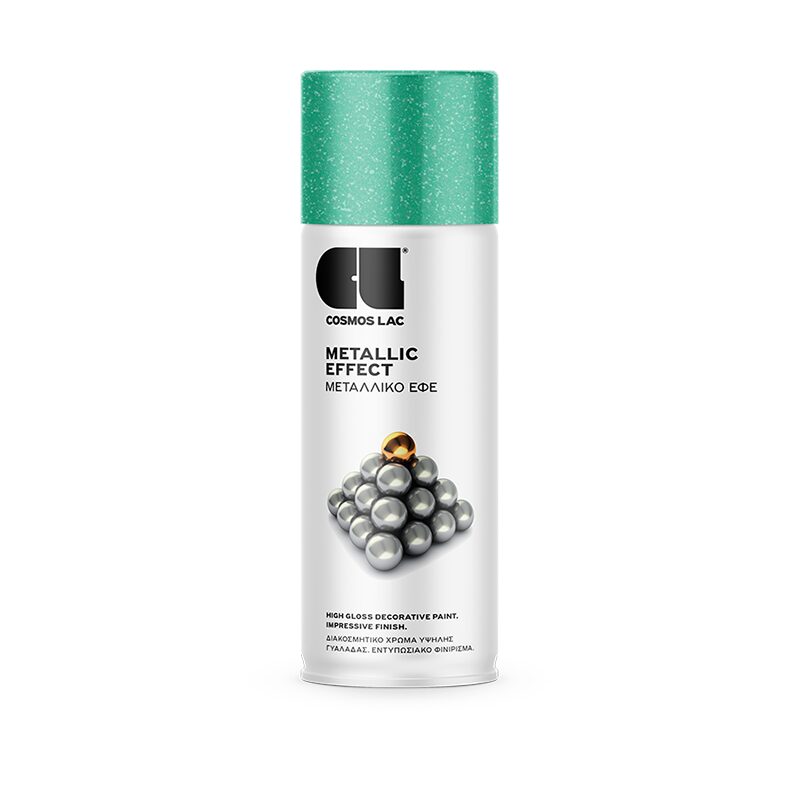 SPRAY RETUS EFECT METALIC N334 VERDE 400ML (6)