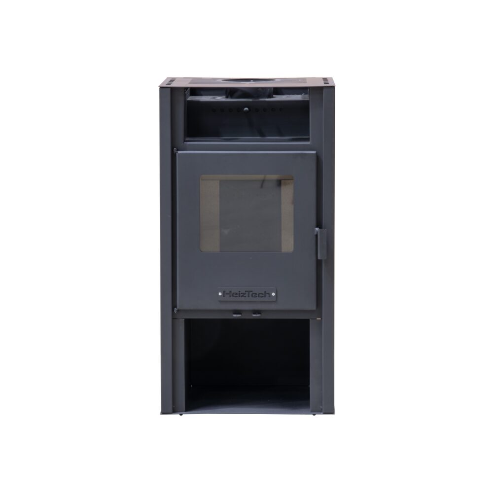 Soba pe lemne 8 kW HEIZTECH negru